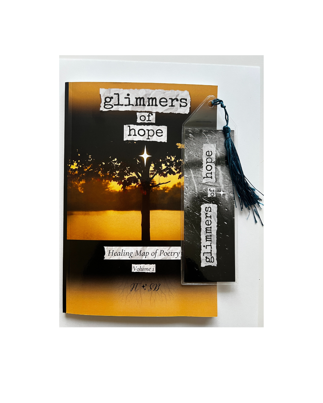 Glimmers of Hope: Healing Map of Poetry Volume 1 + Glimmers of Hope Bookmark