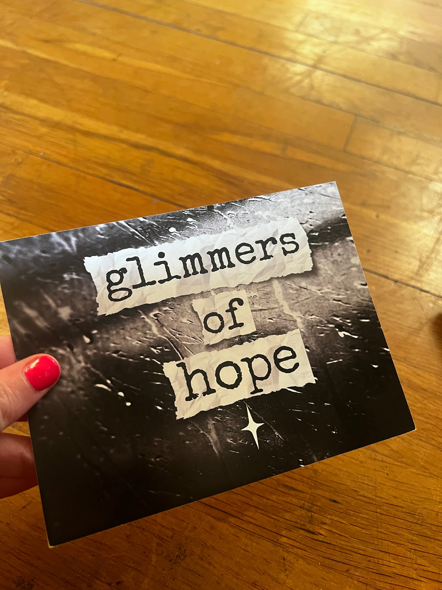 Glimmers of Hope Postcard